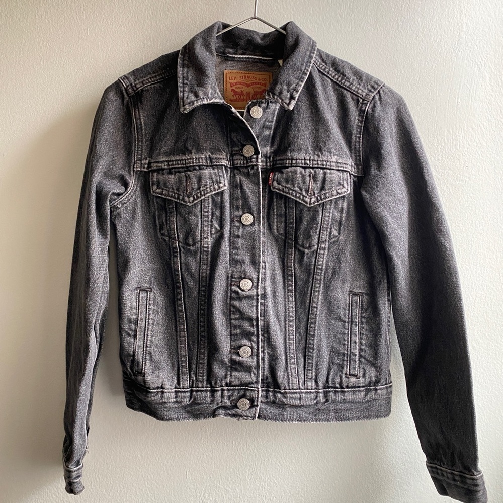Levi Black Jean Jacket